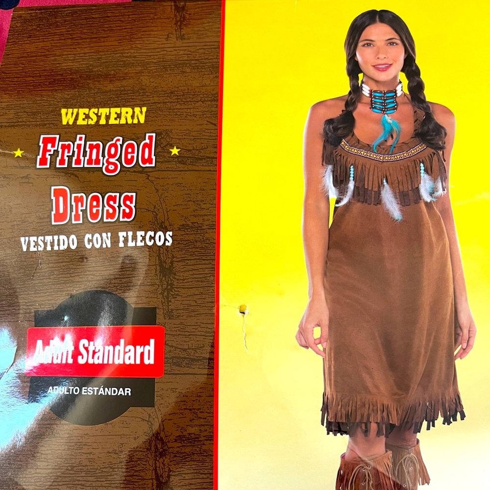 Halloween is coming, be ready! Fringed dress (costume)